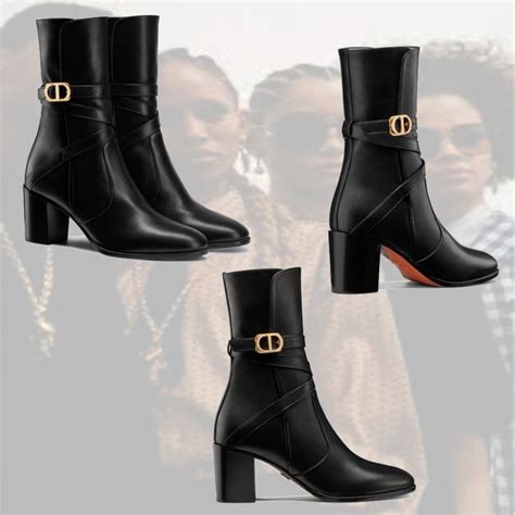 dior empreinte heeled boot|Dior Empreinte Heeled Ankle Boot.